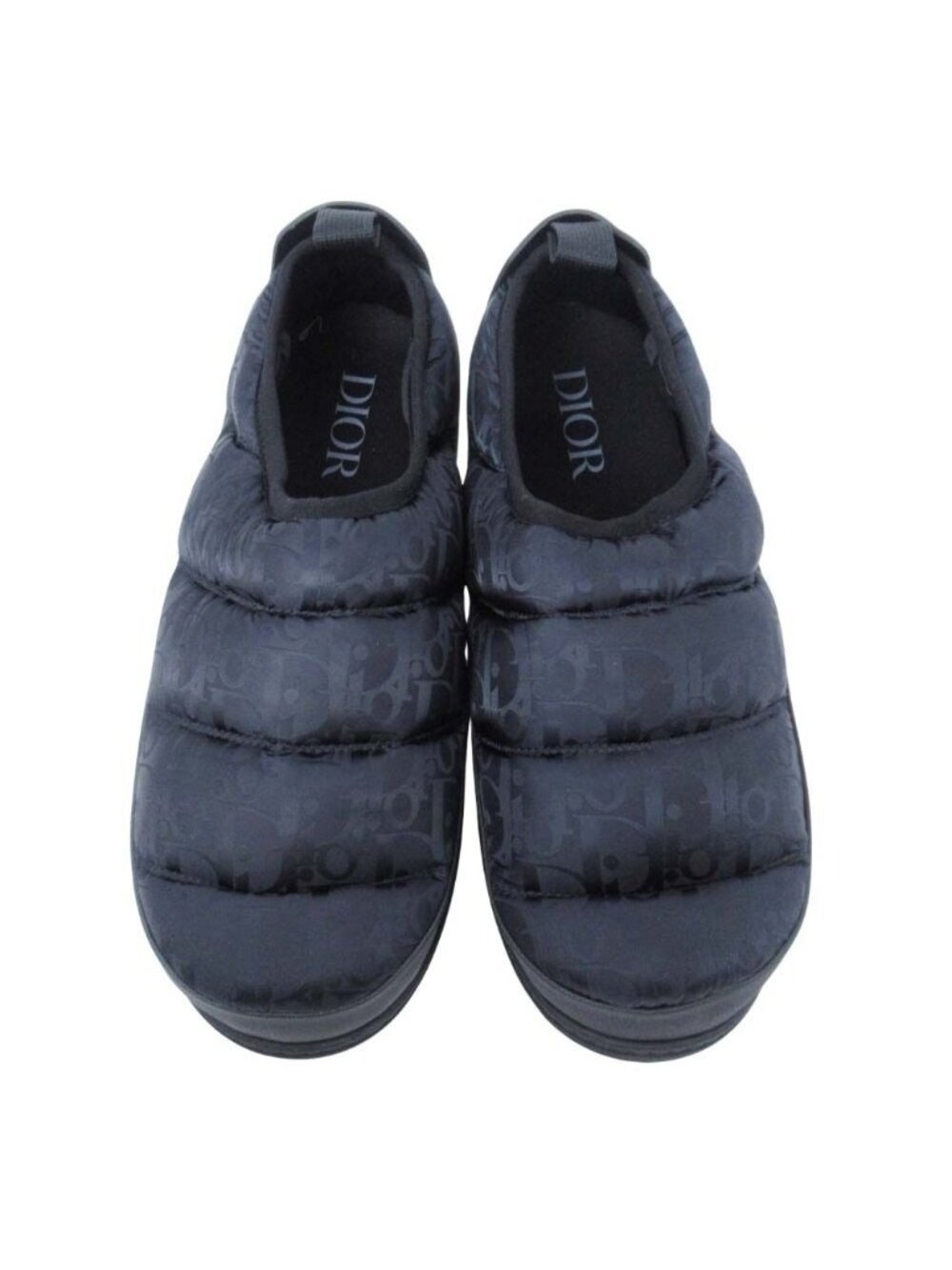 Dior Homme Snow Slipper Padded Slip on Shoes 43 Black - Picture 2 of 9